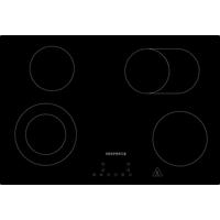 GLASKERAMIKHÄLL KM7700-28  - svart, Trend, glas (77/5/52cm) - Respekta