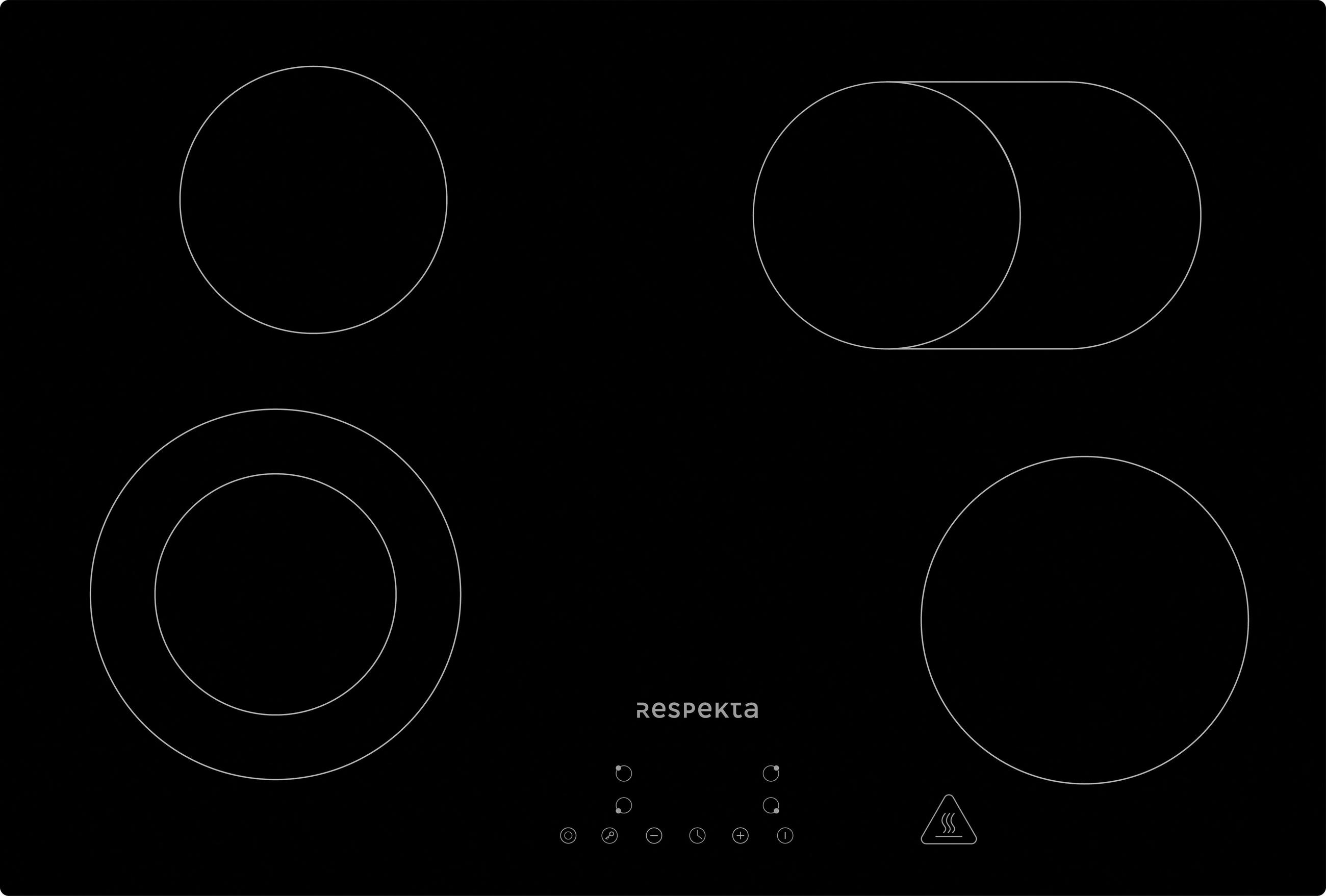 Glaskeramikkochfeld Respekta km7700-28