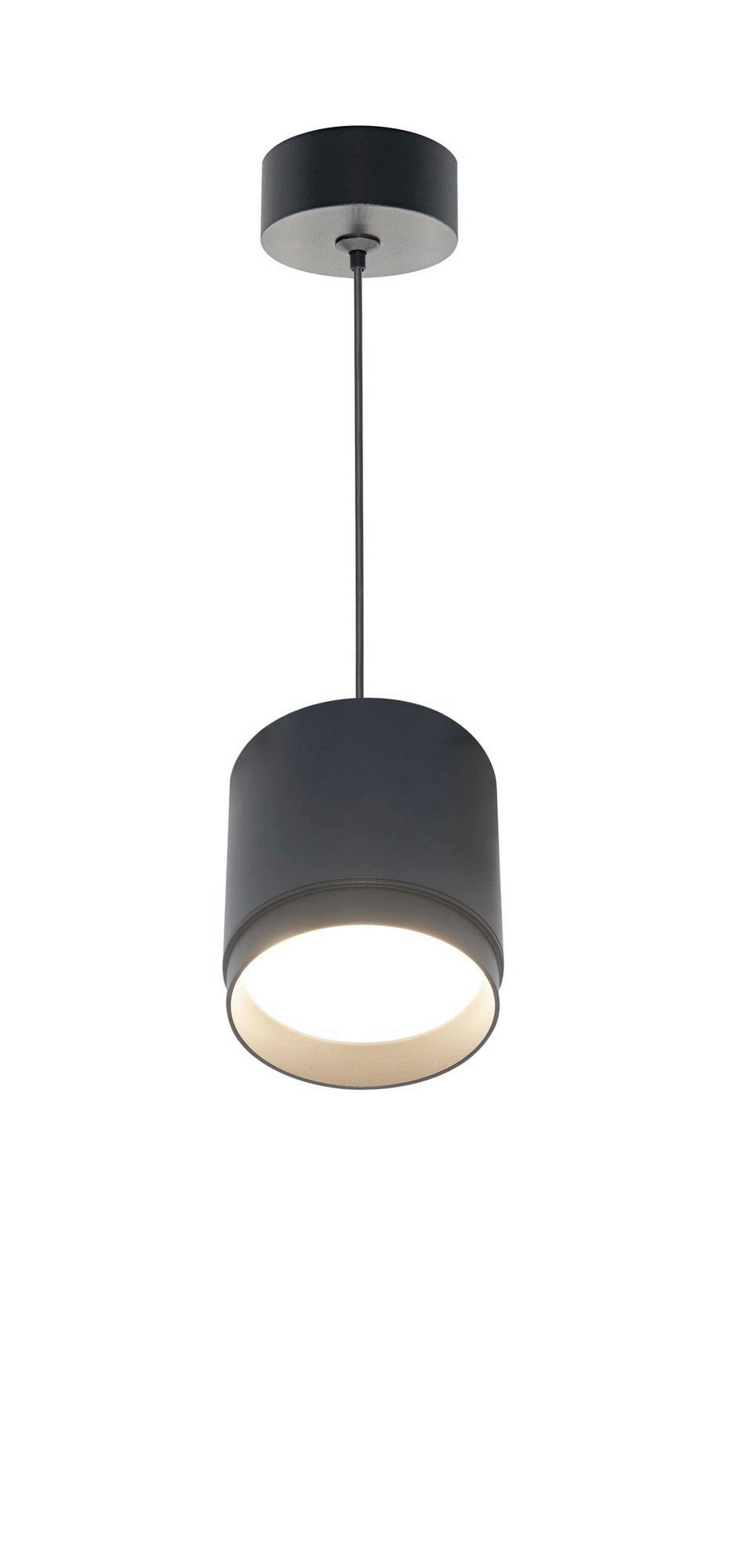 PENDELLEUCHTE Polar 8.2/108.5 cm  - Schwarz, Design, Metall (8.2/108.5cm) - MAYTONI