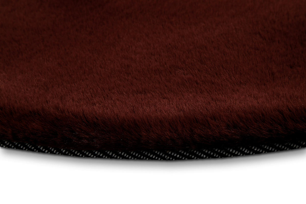 HOCHFLORTEPPICH 100 cm ESP-4377-11 Bordeaux  - Bordeaux, KONVENTIONELL, Textil (100cm) - Esprit