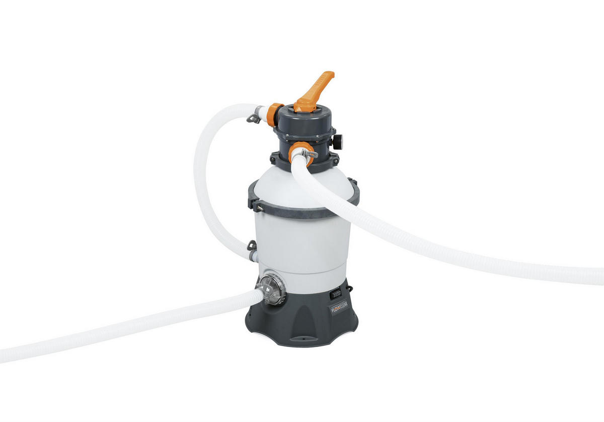 POOL SET  56566 300/120 cm  - Blau/Grau, KONVENTIONELL, Kunststoff/Metall (300/120cm) - Bestway