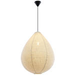 HÄNGELEUCHTE 50/120 cm  - Beige, Trend, Kunststoff/Textil (50/120cm) - Novel