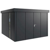 GERÄTEHAUS 325/220/323 cm  - Anthrazit, Basics, Metall (325/220/323cm)