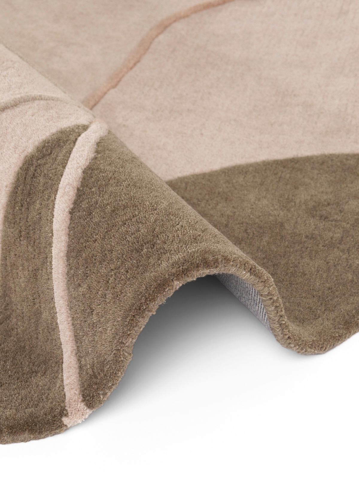 WOLLTEPPICH 200 cm Kollektion 1876 Arteo Creme, Rosa rund  - Creme/Rosa, Basics, Textil (200cm) - Villeroy & Boch