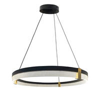 LED-HÄNGELEUCHTE Plum  150/60/60 cm  - Schwarz, Design, Metall (150/60/60cm)