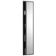 BADEZIMMERREGAL 30/160/15 cm  - Grau, MODERN, Glas/Holzwerkstoff (30/160/15cm) - Novel