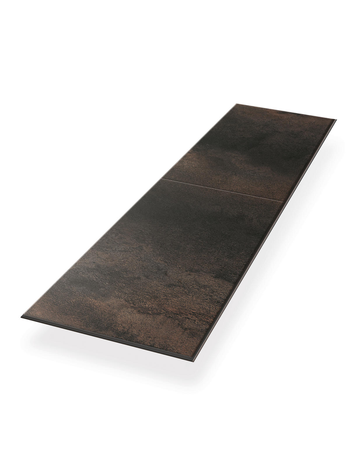 DESIGNBODEN Titanit anthrazit EGGER Aquadura+  - Dunkelbraun/Schwarz, KONVENTIONELL, Holzwerkstoff (129.2/32.7/0.75cm) - Egger Holzwerkstoffe