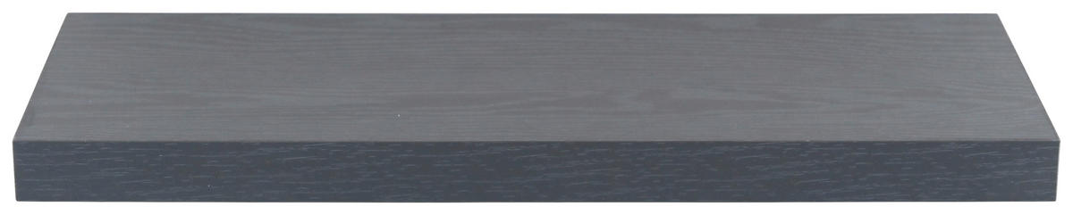 WANDBOARD in 60/3,8/23,5 cm Schwarz  - Schwarz, Basics, Holzwerkstoff (60/3,8/23,5cm) - Boxxx
