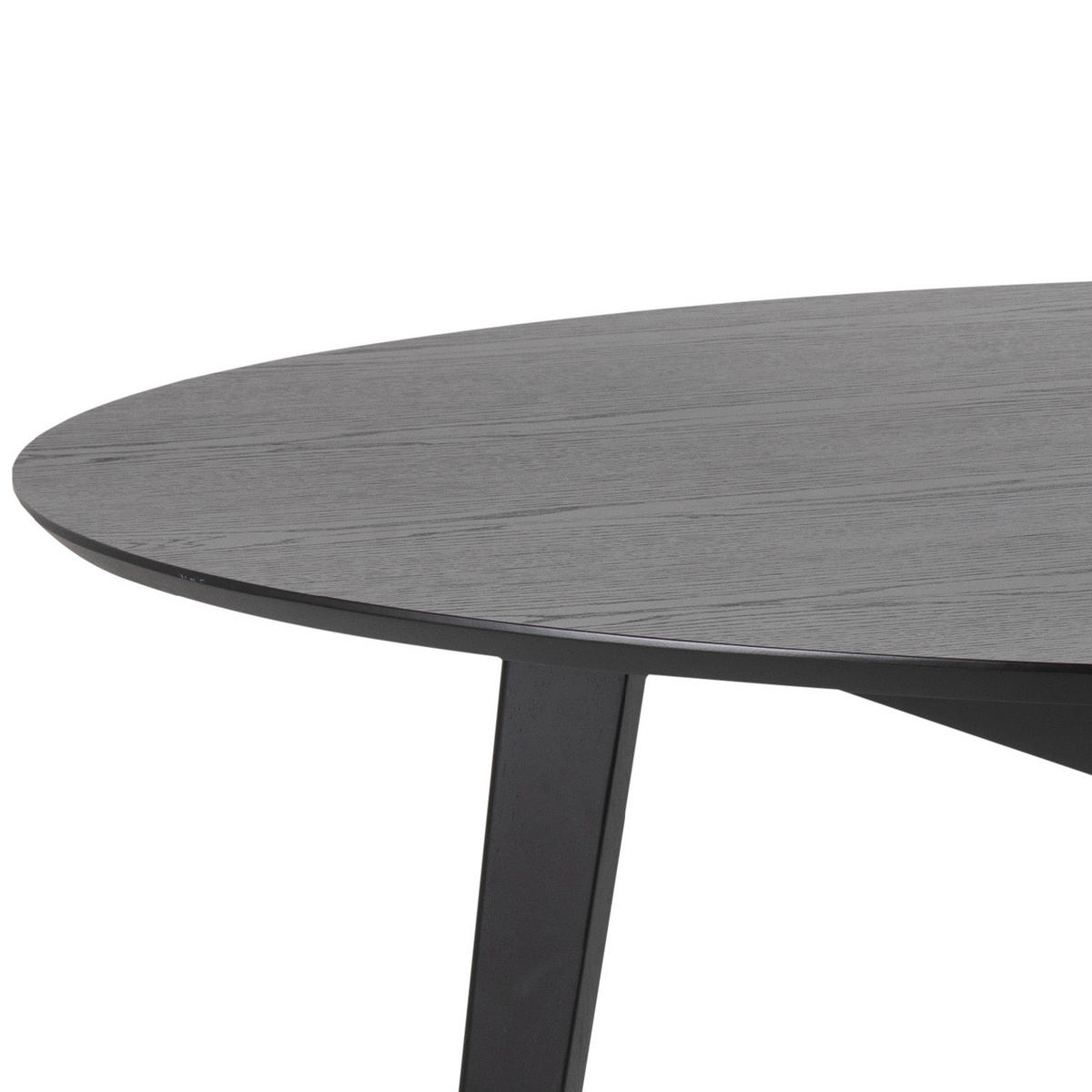 JEDILNA MIZA, črna  - črna, Konvencionalno, leseni material (140/76cm) - Livetastic