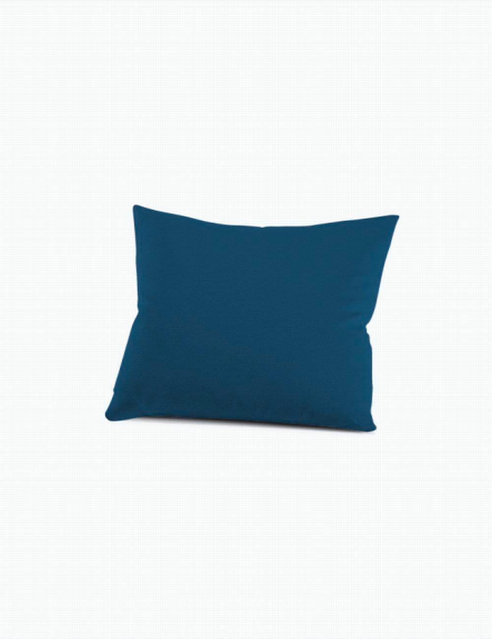 KOPFKISSENBEZUG - Dunkelblau, Basics, Textil (80/80cm) - Schlafgut