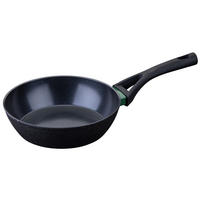 BRATPFANNE Hamburg ILAG®-Antihaftbeschichtung 24 cm  - Schwarz/Grün, Basics, Metall (24cm) - Chefkoch+Fackelmann