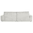 BIGSOFA Chenille Beige  - Beige/Schwarz, KONVENTIONELL, Kunststoff/Textil (282/73/115cm) - Carryhome