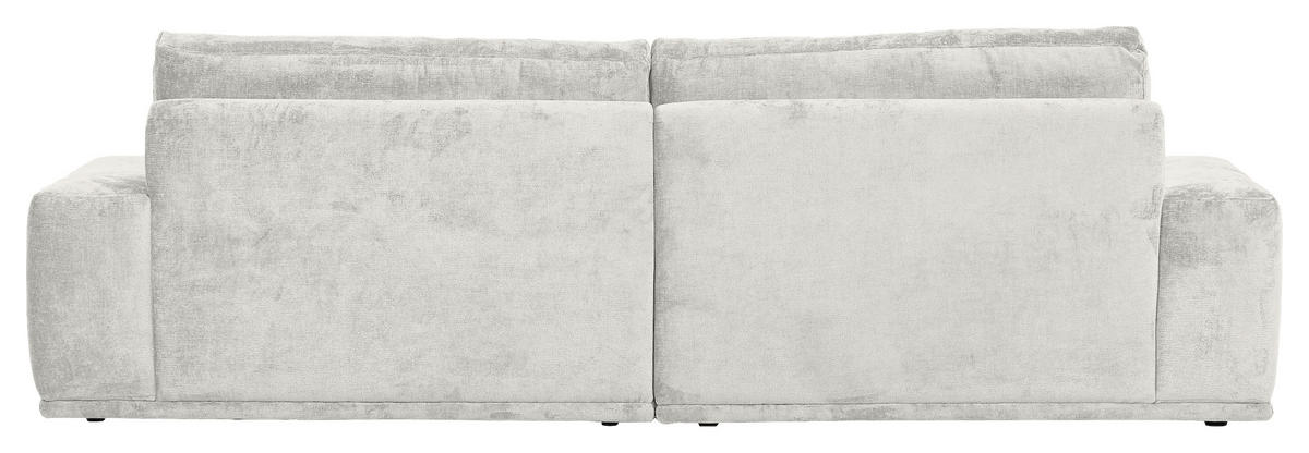 BIGSOFA in Chenille Beige  - Beige/Schwarz, KONVENTIONELL, Kunststoff/Textil (282/73/115cm) - MID.YOU