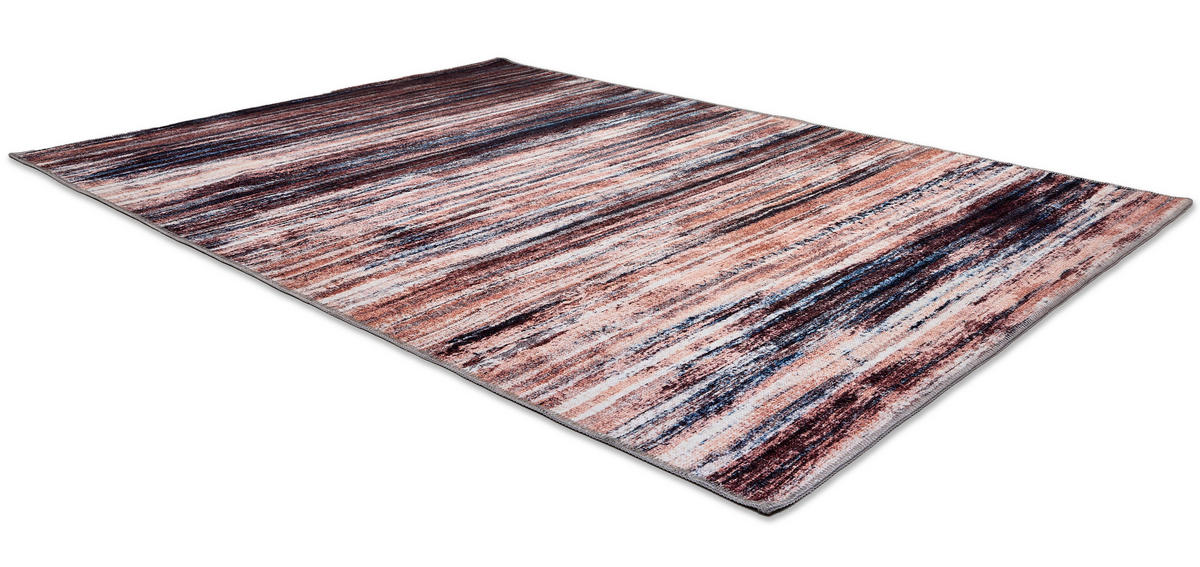FLACHWEBETEPPICH 200/280 cm Piper Braun, Rot, Beige rechteckig  - Beige/Rot, Basics, Textil (200/280cm) - Astra