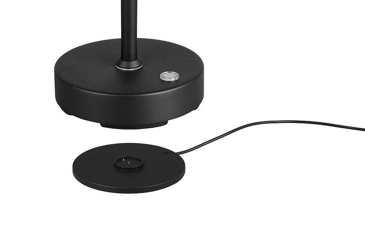 LED-TISCHLEUCHTE   - Schwarz, Basics, Metall (45/14/36cm)