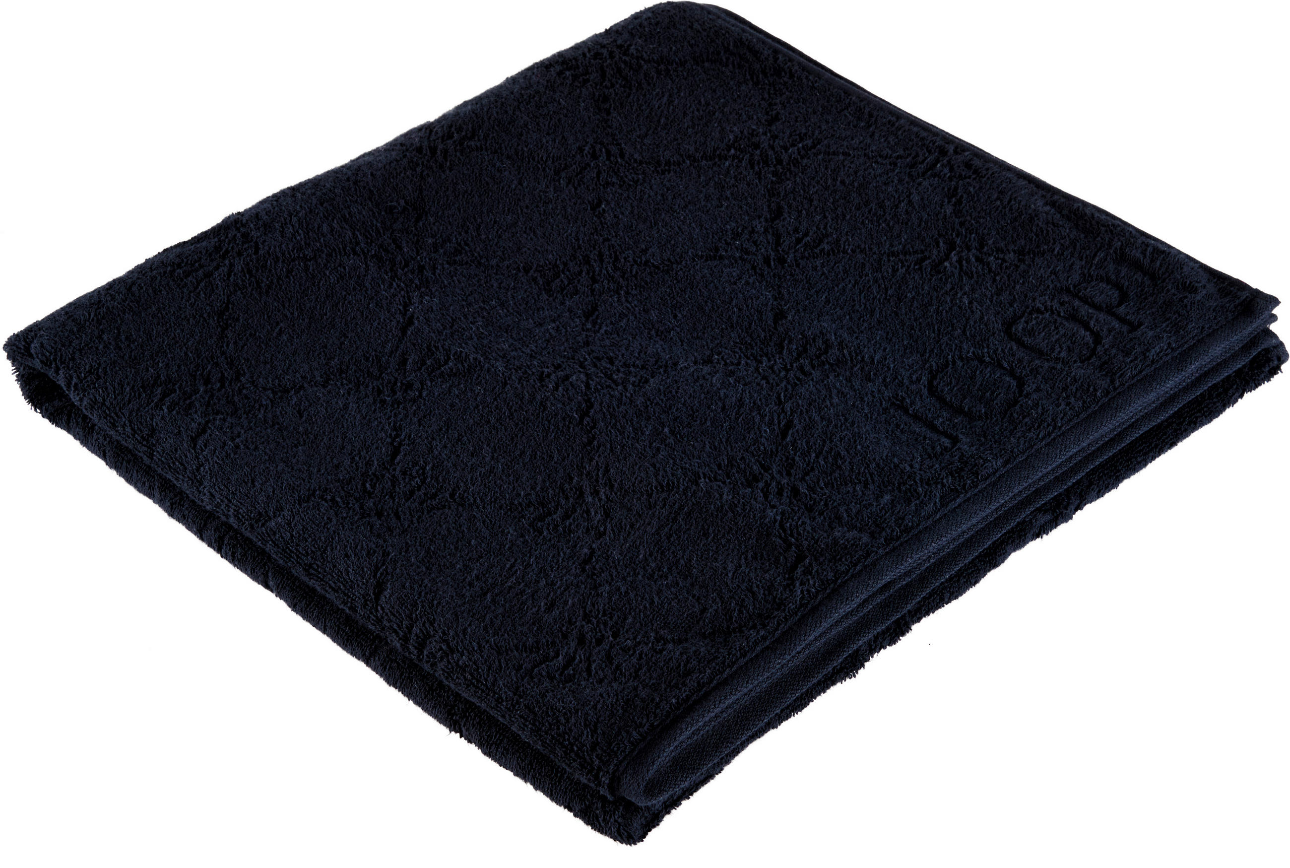 DUSCHTUCH Uni Cornflower 80/150 cm  - Schwarz, Design, Textil (80/150cm) - Joop!
