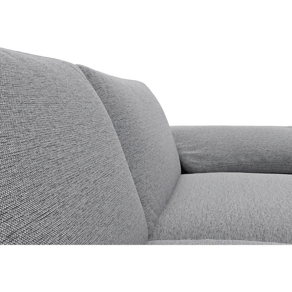 Thumbnail - Livetastic Ecksofa, Hellgrau, Textil, 3-Sitzer, Ottomane links, L-Form, 242x159 cm, Made in EU, FSC Mix, Oeko-Tex® Stand...