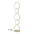 LED-STEHLEUCHTE Acrux  - Sandfarben, Design, Kunststoff/Metall (32,5l) - Novel