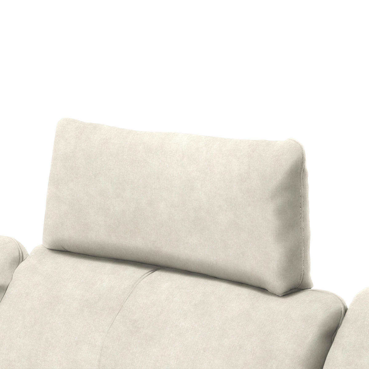 ECKSOFA in Velours Beige  - Beige/Schwarz, Design, Textil/Metall (179/301cm) - Chilliano