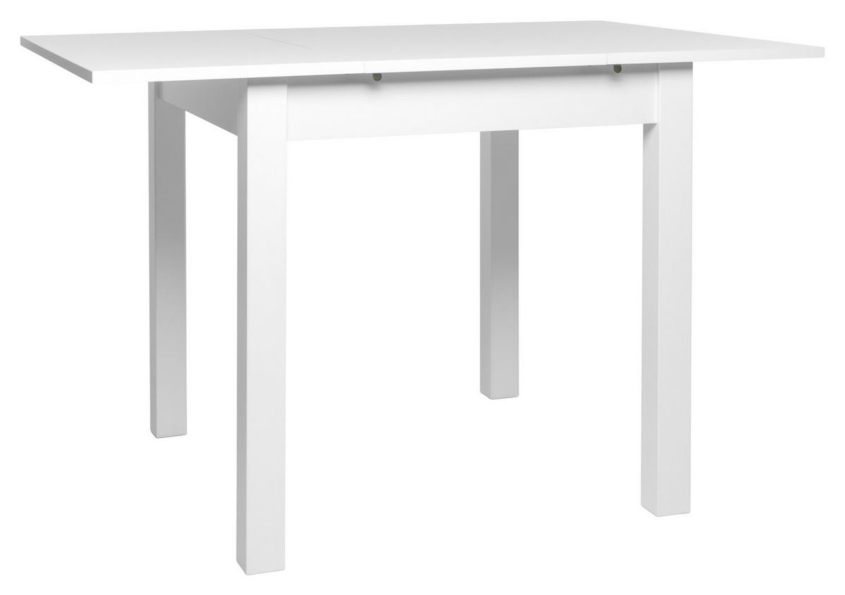 ESSTISCH in Holzwerkstoff 80/80/76,5 cm  - Weiß, Design, Holzwerkstoff (80/80/76,5cm) - MID.YOU