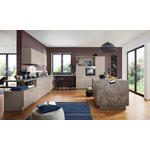 EINBAUKÜCHE   - Greige, Design, Holzwerkstoff - Dieter Knoll