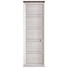 GARDEROBENSCHRANK tiefgezogen Grau, Weiß - Weiß/Grau, LIFESTYLE, Holzwerkstoff/Metall (64,2/196,5/38,3cm) - Hom`in GARDEROBENSCHRANK tiefgezogen Grau, Weiß - Weiß/Grau, LIFESTYLE, Holzwerkstoff/Metall (64,2/196,5/38,3cm) - Hom`in