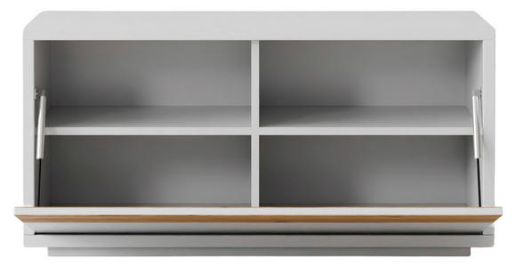 GARDEROBENBANK  in 95/46/37 cm  - Eichefarben/Anthrazit, Design, Holzwerkstoff/Metall (95/46/37cm) - Xora