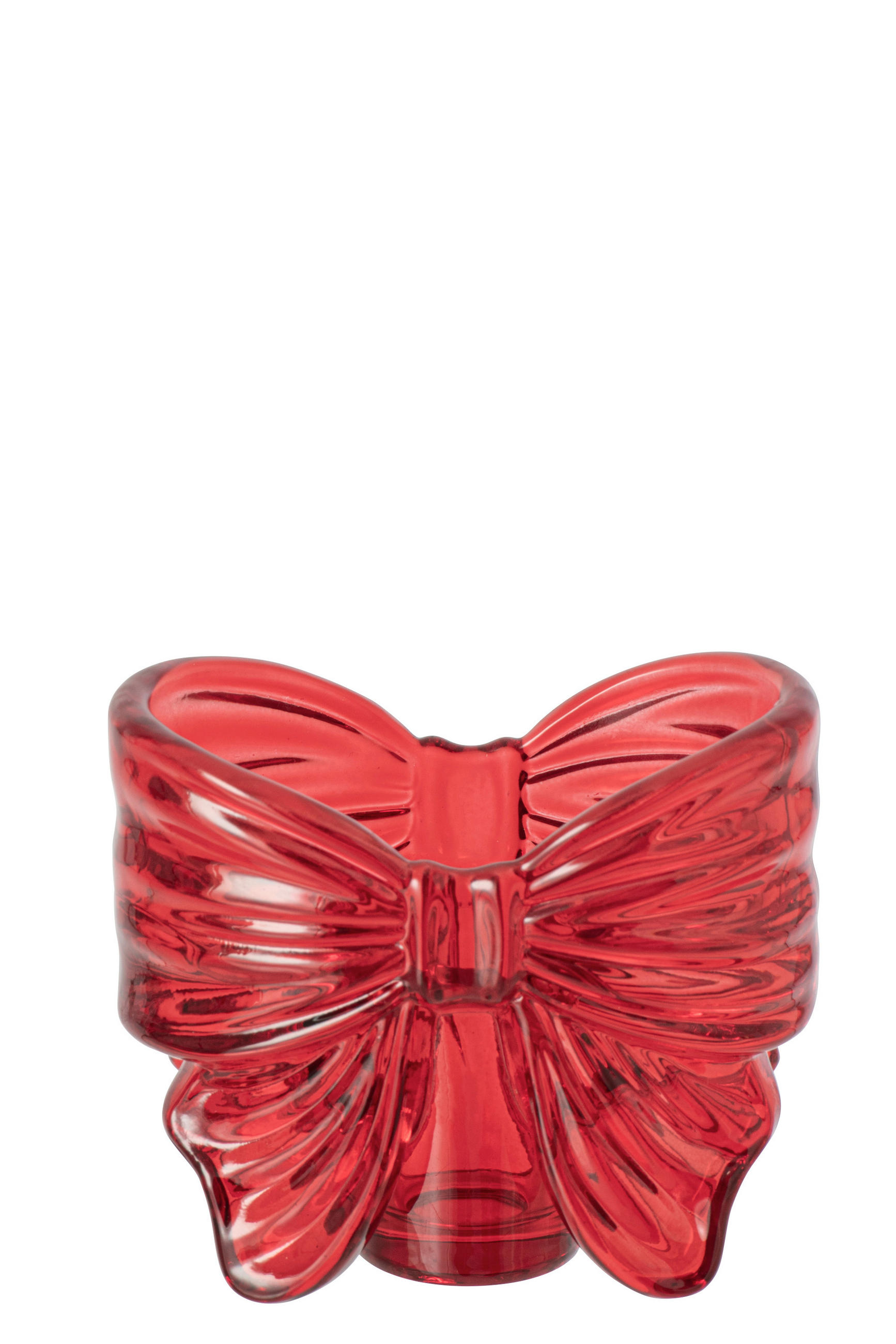 TEELICHTHALTER - Rot, Basics, Glas (10/6,1/8,4cm)