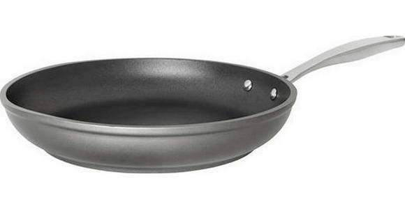 BRATPFANNE Perfect Cooking ILAG®-Antihaftbeschichtung 28 cm  - Edelstahlfarben/Dunkelgrau, Basics, Metall (28cm) - Homeware Profession.