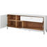 LOWBOARD 167/65/44 cm - Eichefarben/Silberfarben, Design, Holzwerkstoff/Metall (167/65/44cm) LOWBOARD 167/65/44 cm - Eichefarben/Silberfarben, Design, Holzwerkstoff/Metall (167/65/44cm)