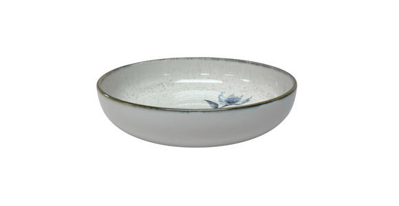 SCHÜSSEL   - Blau/Weiß, LIFESTYLE, Keramik (30/8,4cm) - Landscape