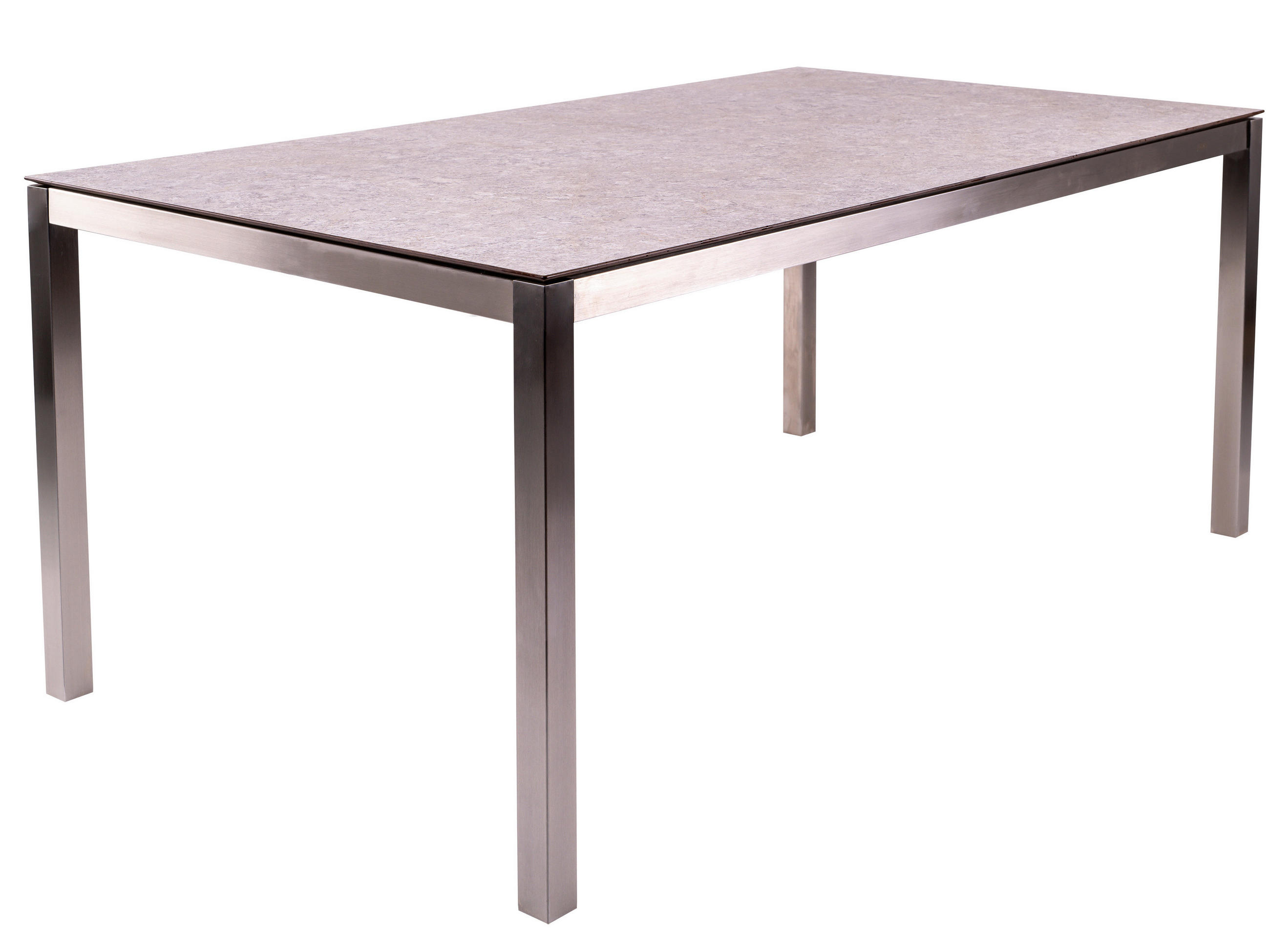 GARTENTISCHPLATTE 180/100/1,3 cm Kunststoff  - Graubraun, Design, Kunststoff (180/100/1,3cm) - Zebra 