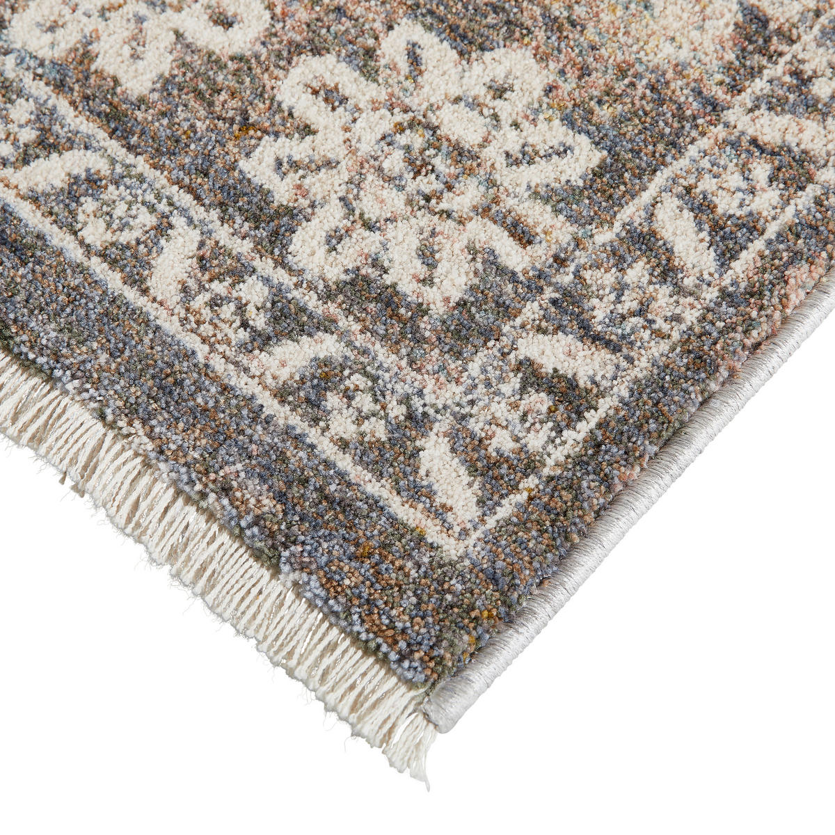 VINTAGE-TEPPICH 133/190 cm Multicolor, Hellgrau  - Multicolor/Hellgrau, KONVENTIONELL, Textil (133/190cm) - Novel