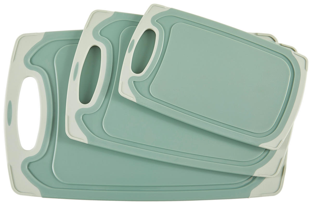 SET DASAKA ZA SEČENJE  plastika  - mintzelena/petrolej plava, Osnovno, plastika - Homeware Profession.