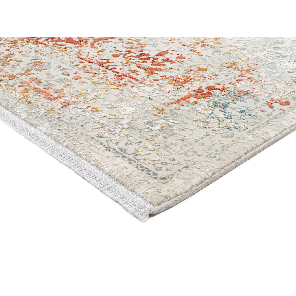 Thumbnail - Dieter Knoll Vintage-Teppich Elba, Mehrfarbig, Textil, Abstraktes, rechteckig, 140x200 cm, Oeko-Tex® Standard 100, für F...