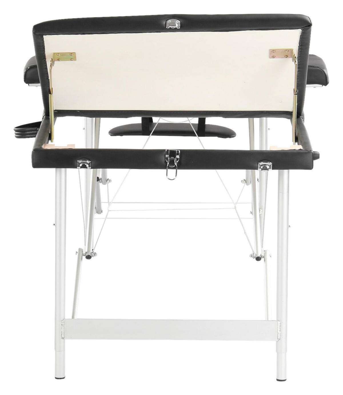 MASSAGETISCH MT50 - Schwarz, KONVENTIONELL, Kunststoff/Metall (186/68/82cm) - Atrigo
