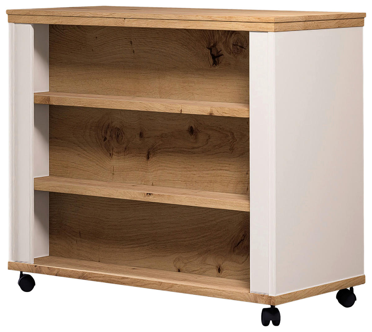 SERVIERWAGEN Kaschmir, Eiche Artisan  - Kaschmir/Eiche Artisan, ROMANTIK / LANDHAUS, Holzwerkstoff/Kunststoff (108/95/56cm) - Landscape