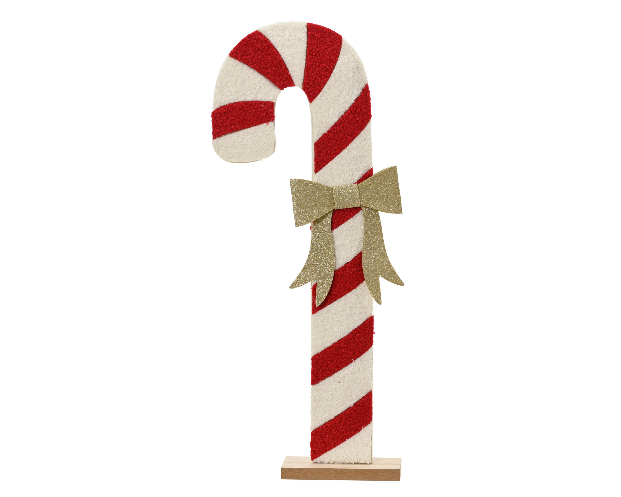 WEIHNACHTSFIGUR - Weiss/Rot, Basics, Kunststoff (16/6/45cm)