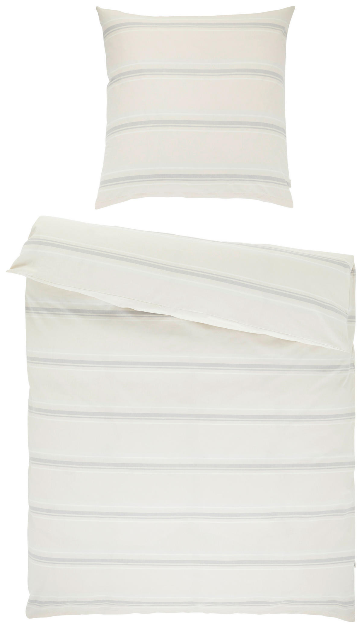 POVLEČENÍ - krémová/světle šedá, Basics, textil (135/200cm) - Esprit