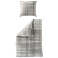BETTWÄSCHE 2-teilig Biber 135/200 cm  - Naturfarben, Design, Textil (135/200cm) - Bierbaum
