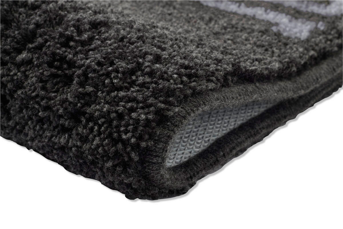 BADTEPPICH Bars Platinfarben 60/50 cm  - Platinfarben, Basics, Naturmaterialien/Textil (60/50cm) - Joop!