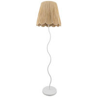 STEHLEUCHTE 40/155 cm    - Naturfarben/Weiß, KONVENTIONELL, Papier/Metall (40/155cm) - Collet's Monde