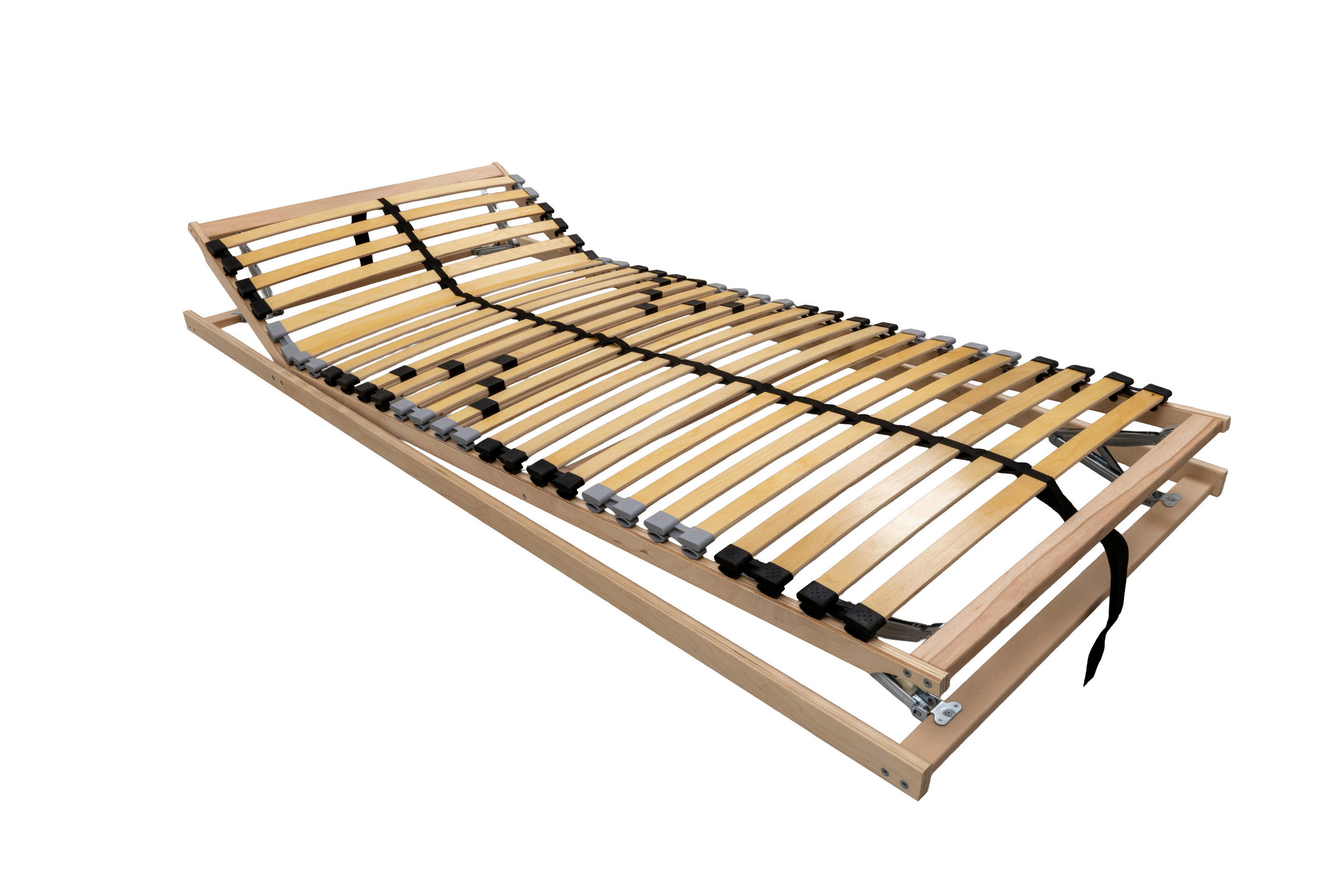 LATTENROST 140/200 cm Kopfteil, Fußteil, Mittelzone verstellbar, Birke  - Naturfarben, Basics, Holz (140/200cm) - MID.YOU