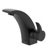 WASCHTISCHARMATUR 98106  - Schwarz, MODERN, Metall (5,0/17,0/15,0cm) - Schütte