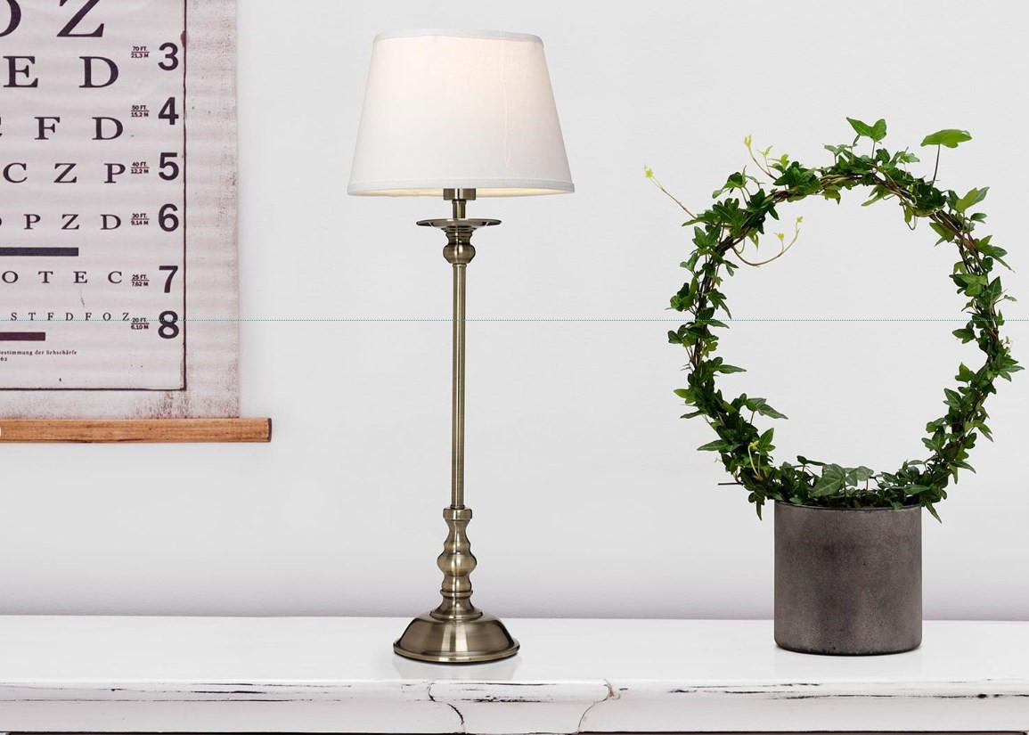 LAMPSKÄRM 15/20,5/13,5 cm   - vit, Lifestyle, metall/textil (15/20,5/13,5cm)