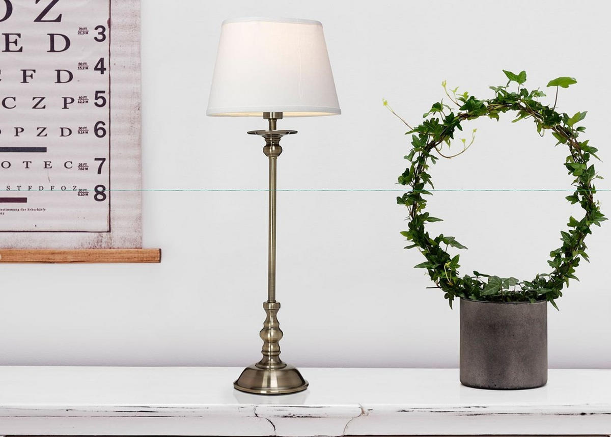LAMPSKÄRM 15/20,5/13,5 cm   - vit, Lifestyle, metall/textil (15/20,5/13,5cm)