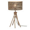 BORDSLAMPA GOOD&MOJO  32/56/32 cm   - svart/naturfärgad, Trend (32/56/32cm) - Good & Mojo