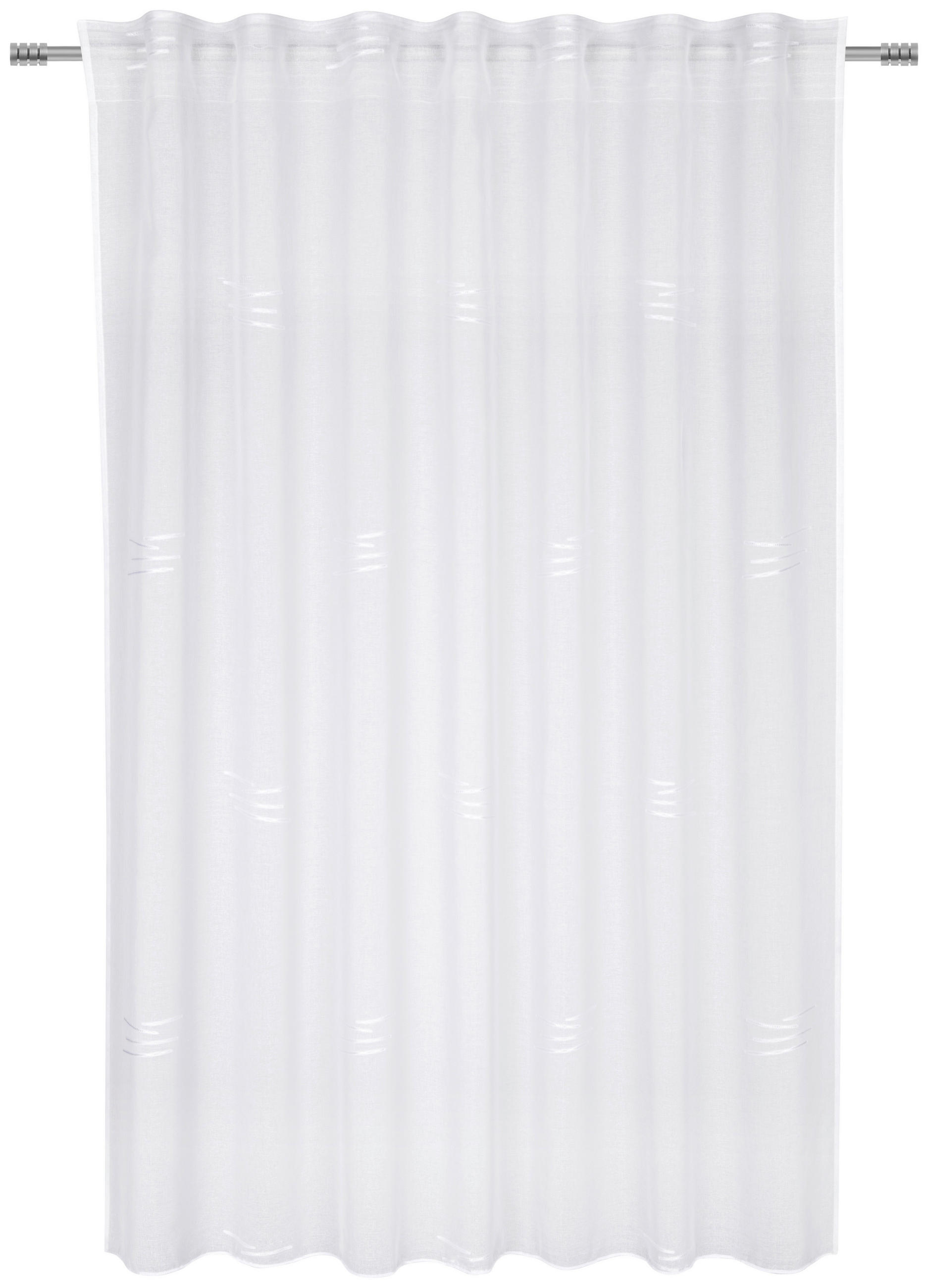 GOTOVA ZAVESA bela - bela, Konvencionalno, tekstil (140/160cm) - Esposa