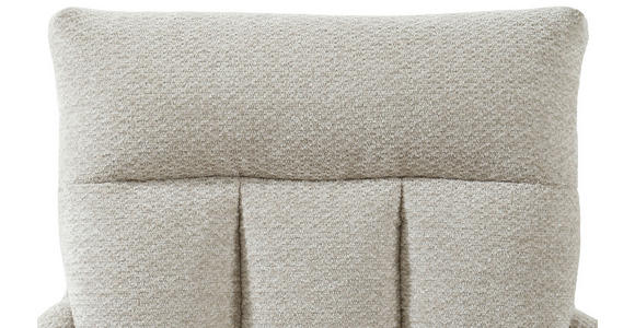 ARMLEHNSTUHL  Sitzfläche 360° drehbar, inklusive Armlehnen Chenille  - Creme/Schwarz, Design, Textil/Metall (60,5/92/67cm) - Carryhome