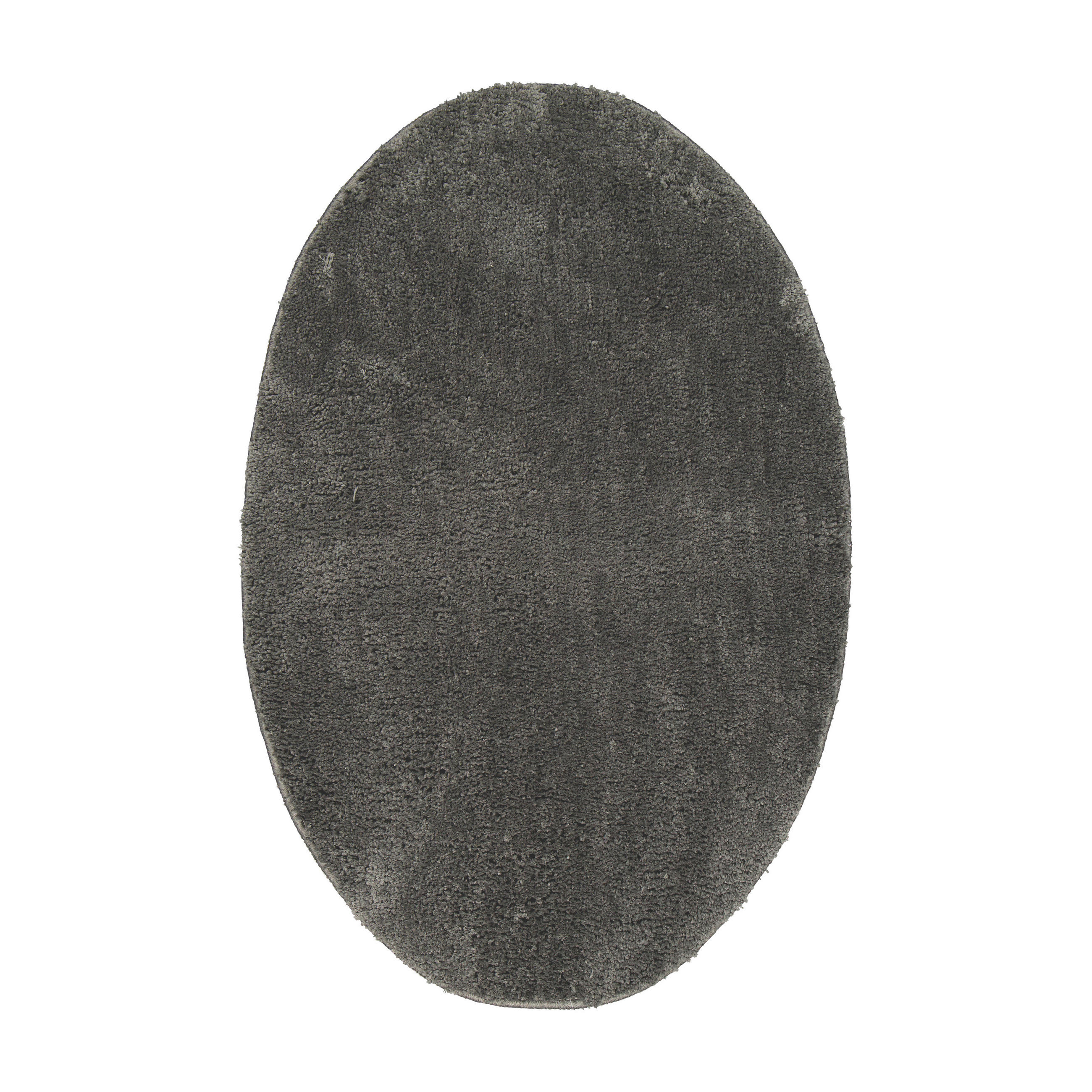 BADRUMSMATTA mörkgrå 60/90 cm  - mörkgrå, Basics, textil/plast (60/90cm)